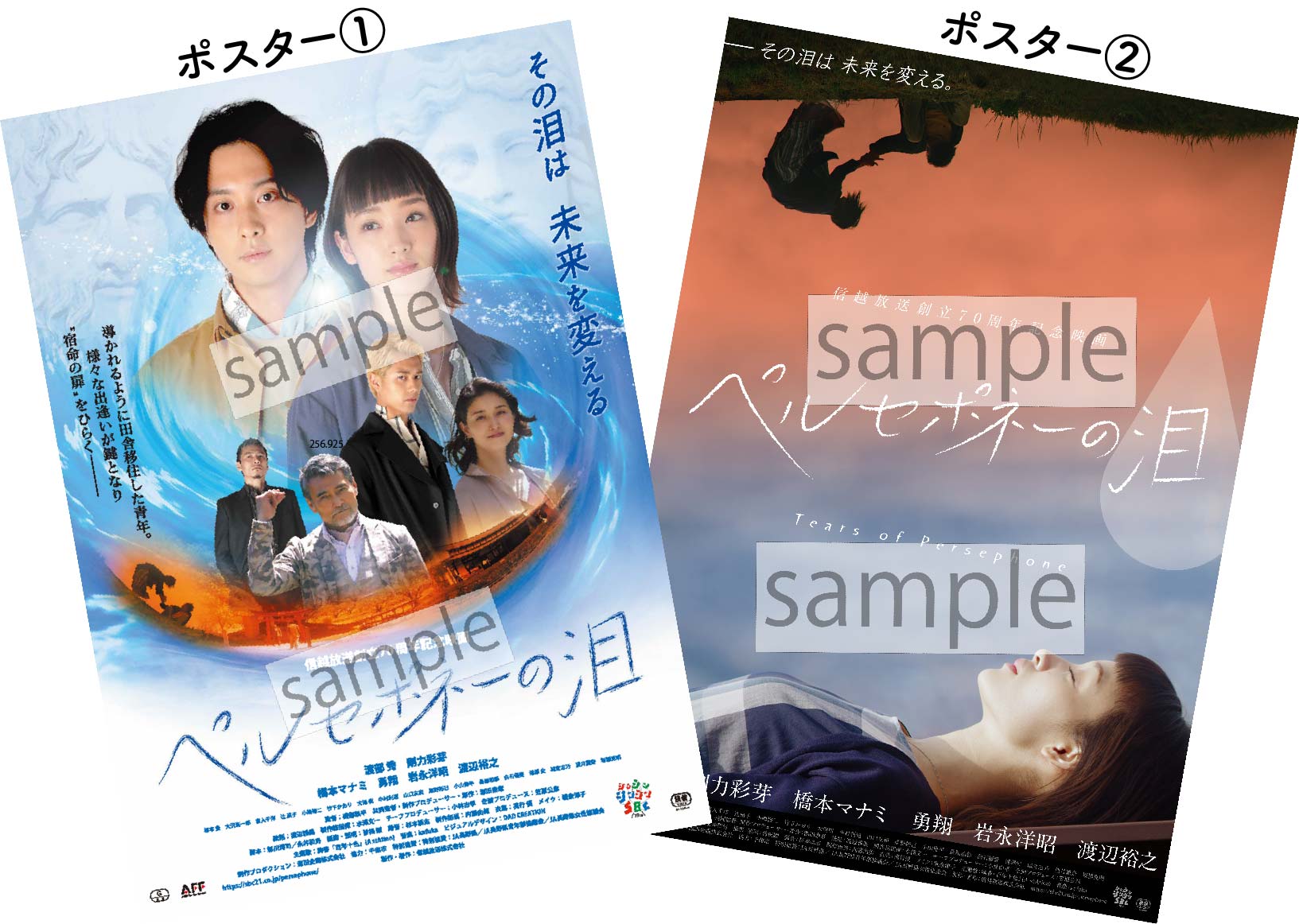 映画「ペルセポネーの泪」B2ポスター2枚セット | ろくちゃんショップ